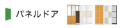 パネルドア