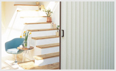 アコーディオンカーテン